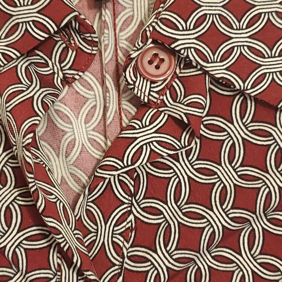 Red Patterned Dress - Picture 4 of 5